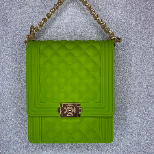 Lime Green Jelly Bag