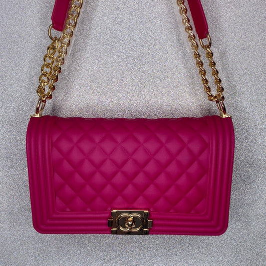 Large Pink Jelly Bag